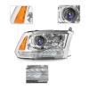 Optico Derecho Dodge RAM 2013-2018 AMPOLLETA HALOGENA Y Farol TIPO PROYECTOR (LUPA)